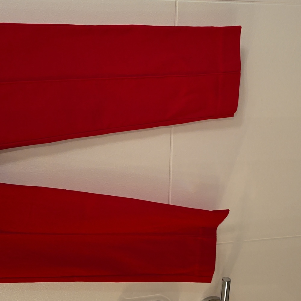 Ruby Road high waisted red pull on pants - Picture 3 of 7